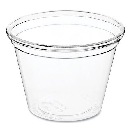 World Centric PLA Clear Cold Cups, 1 oz, Clear, 3000PK CP-CS-1S
